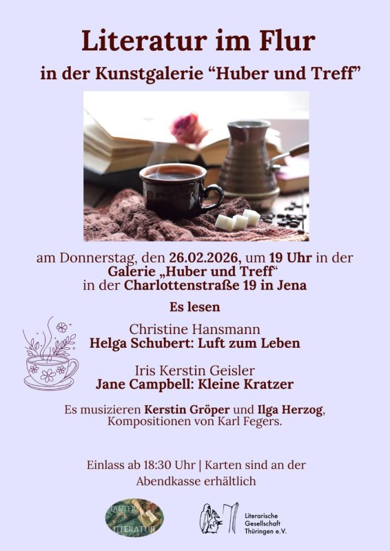 Literatur im Flur Februar 2026